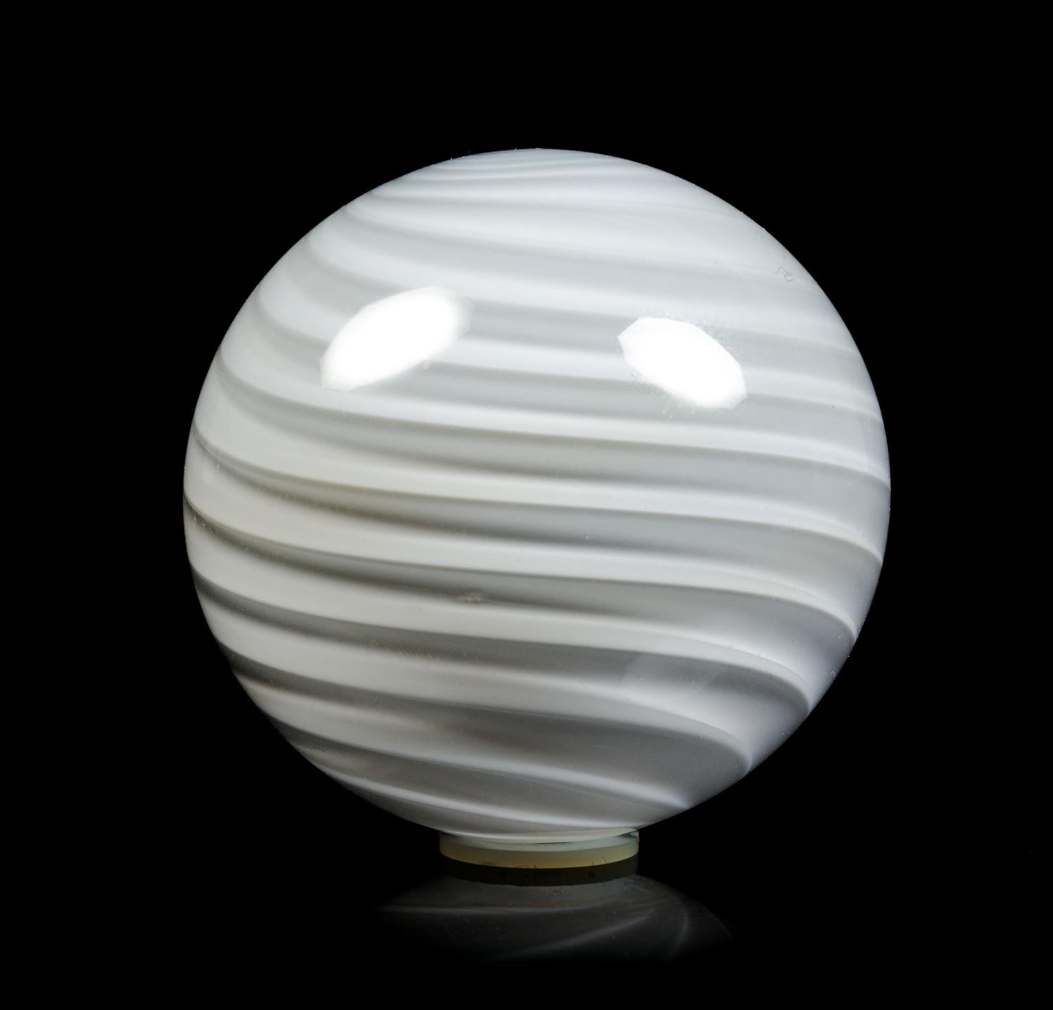 Mark Matthews, (American, b. 1948), Large Art Glass Marble