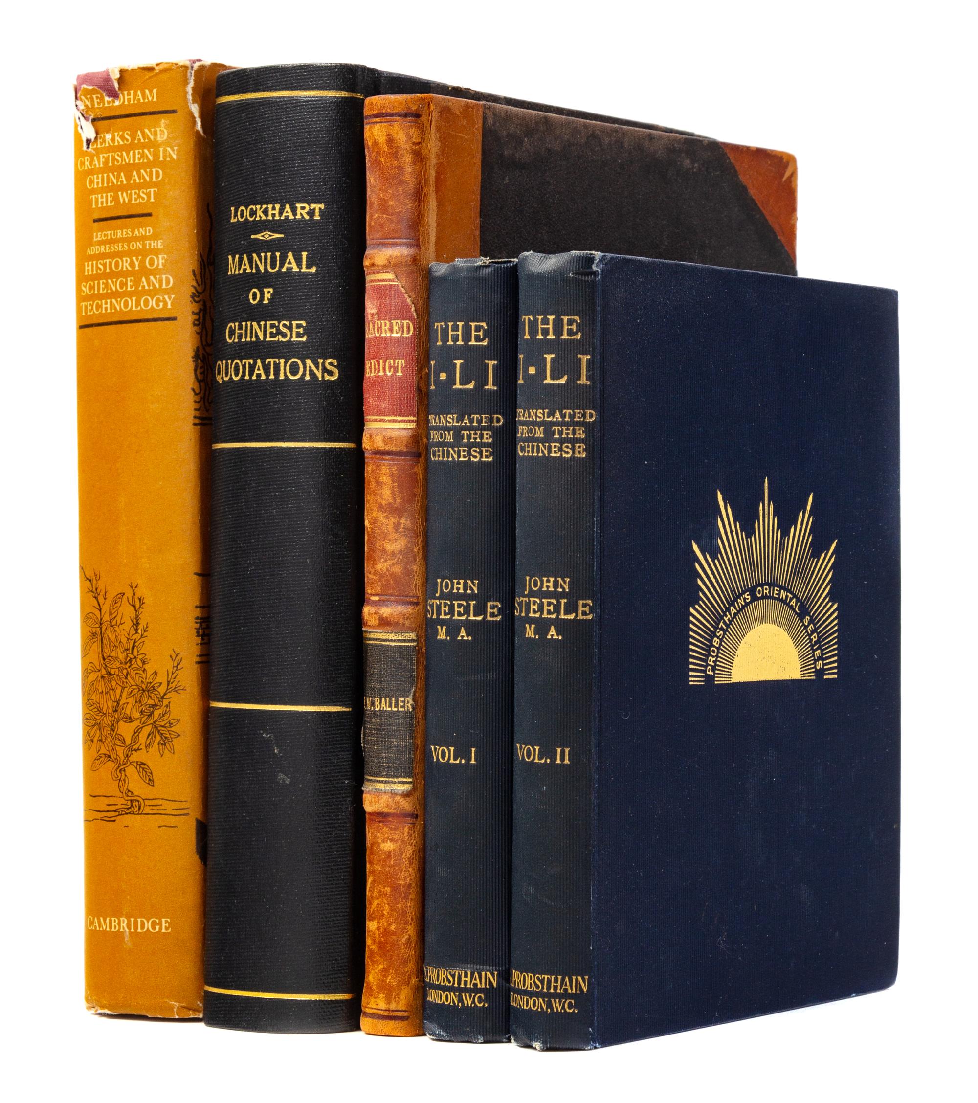 30 Books Pertaining to Chinese Symbolism, Superstitions, Mythology, and Folklore