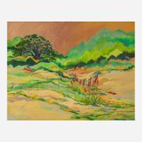 Sandra Baker Hinton (American, 20th Century) Honey Skies; together with Santa Rosa
