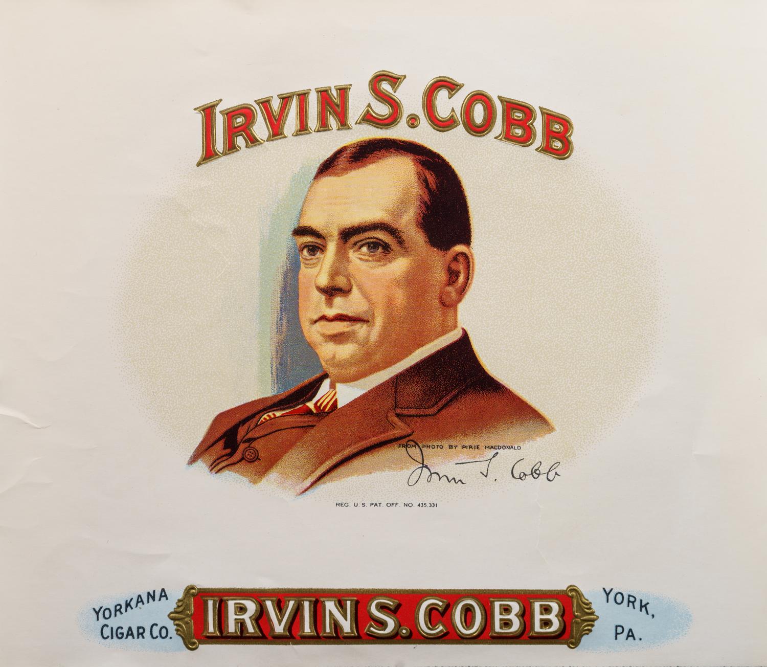 A Collection of Printed and Embossed Cigar Box Paper Labels and Advertising Cards