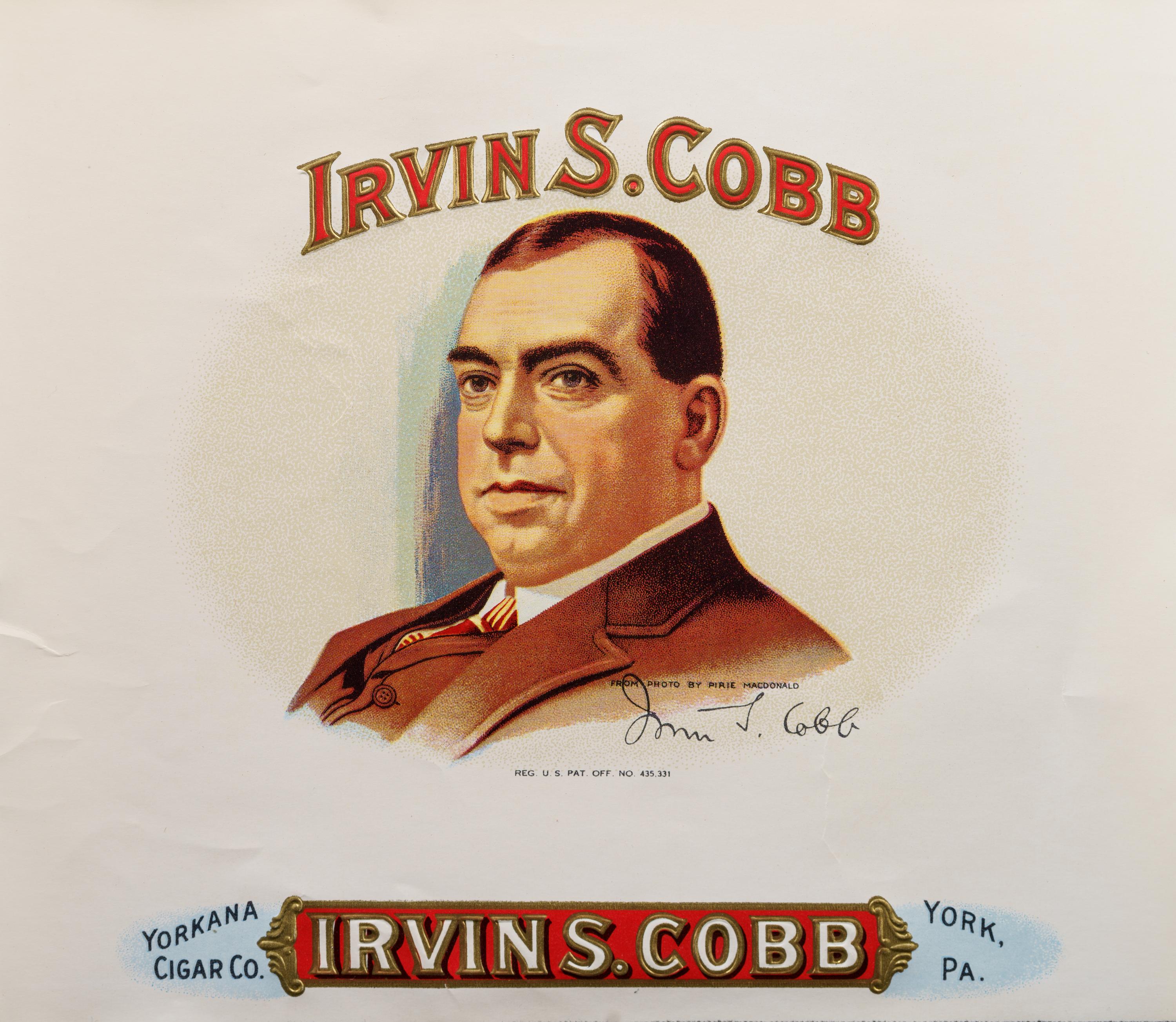 A Collection of Printed and Embossed Cigar Box Paper Labels and Advertising Cards