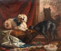 W. L. Judson, (British, 19th/20th Century), The Pet Dogs, 1897