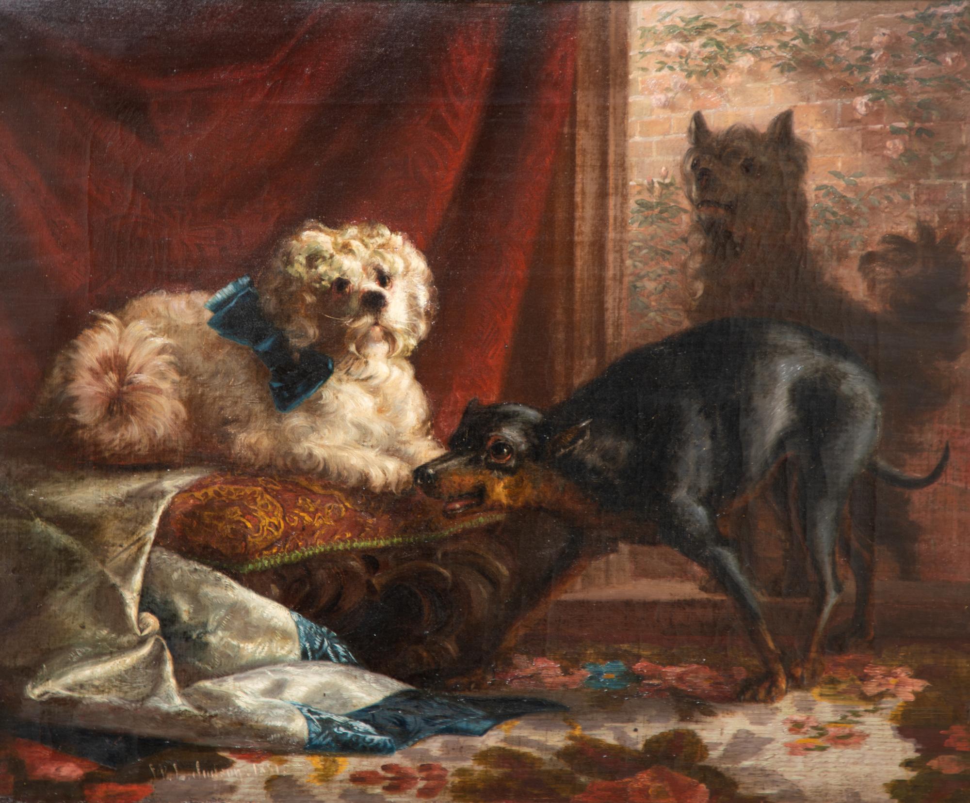W. L. Judson, (British, 19th/20th Century), The Pet Dogs, 1897