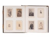 [US SUPREME COURT]. Blatchford family archive including documents, ledgers, photographs, and a silk menu signed by President Chester A. ARTHUR (1829-1886) and Supreme Court Justice Samuel Blatchford (1820-1893).
