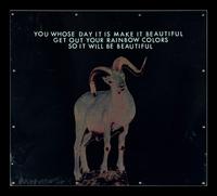 Opal Gospel (complete set of ten screenprints in colors on movable acrylic panels with the original Lucite base and screenprinted stainless steel cover), 1971