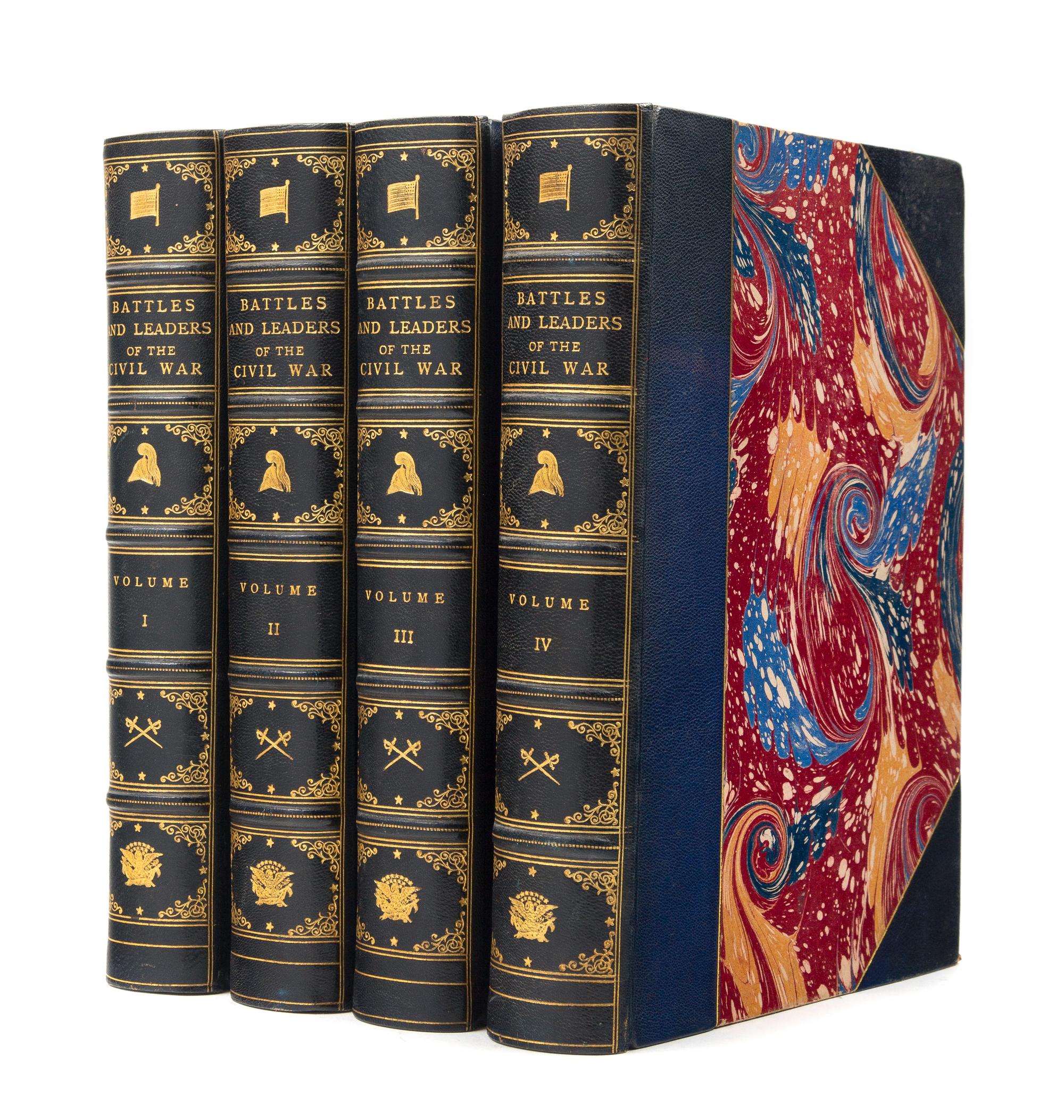 [CIVIL WAR] Battles and Leaders of the Civil War. New York: The Century Co., 1887-1888.