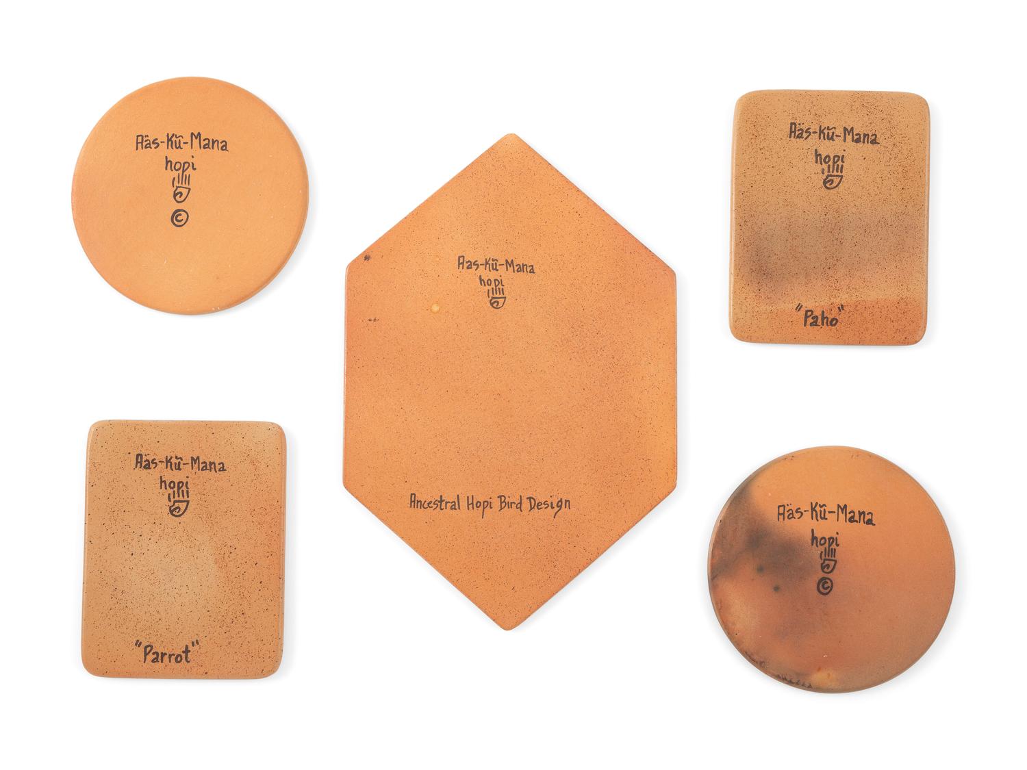 Painted Pottery Tiles
