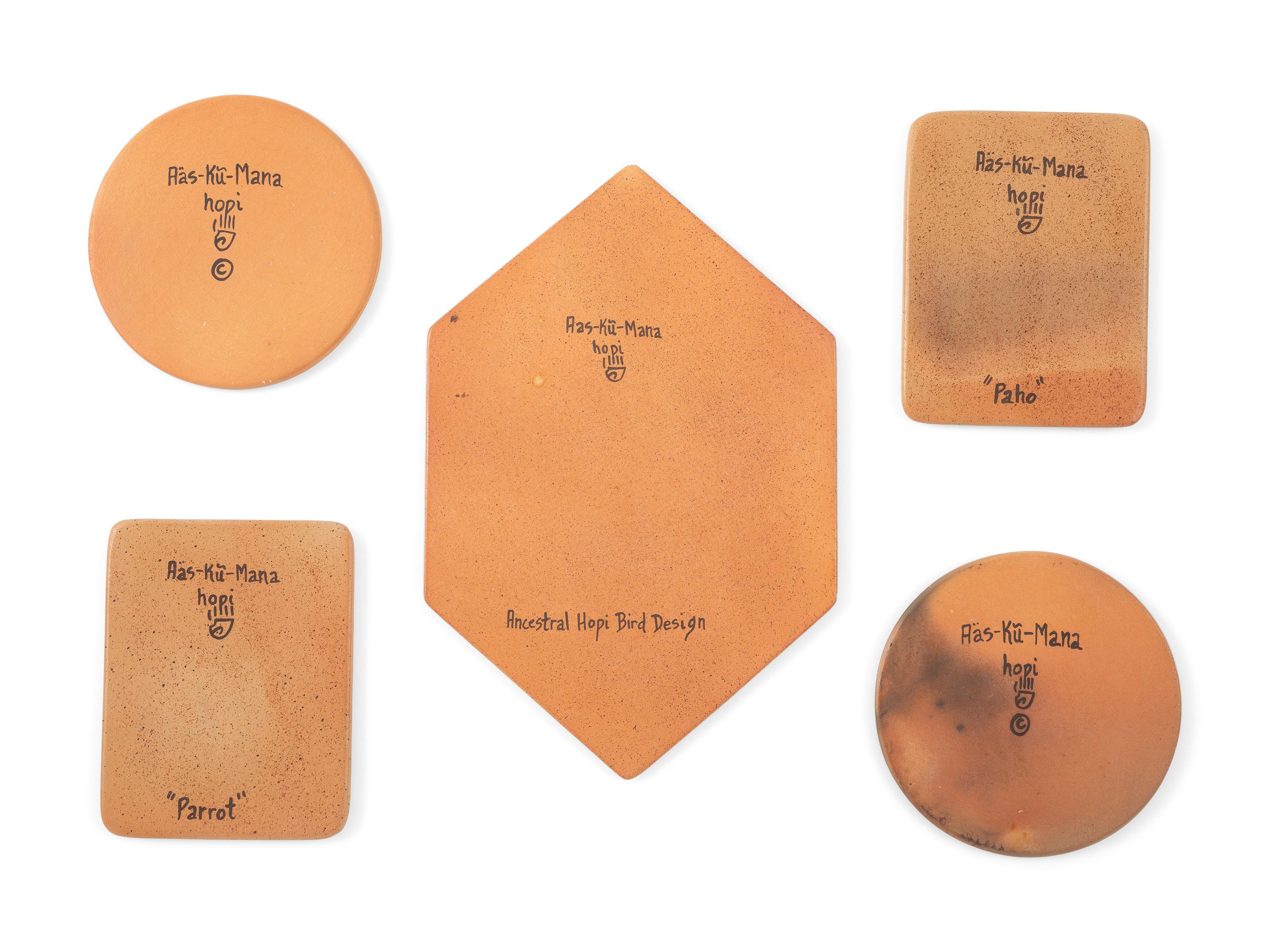 Painted Pottery Tiles
