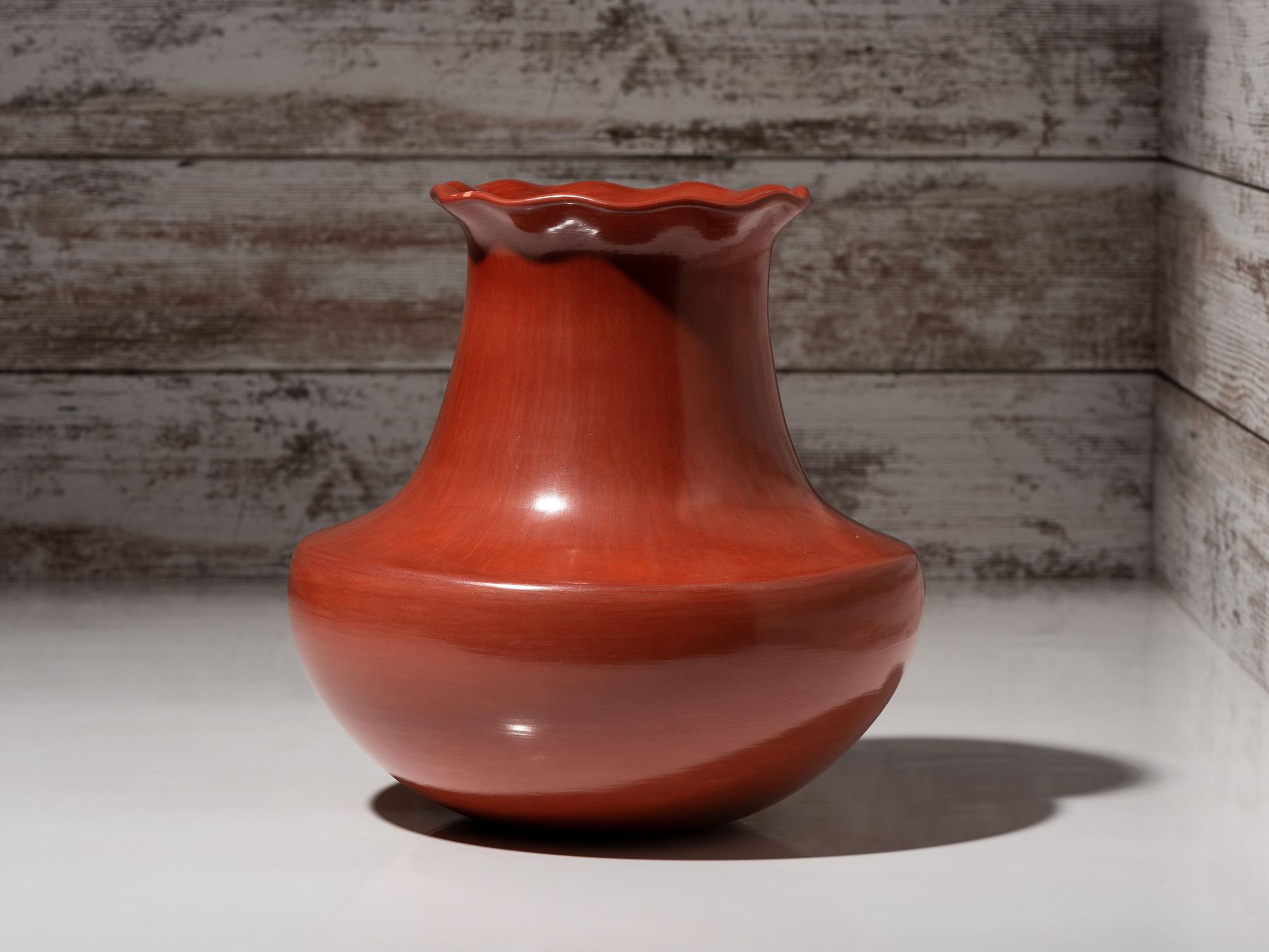Redware Pottery Vase