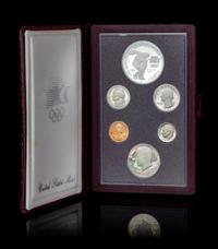 *A United States 1983 Los Angeles Summer Olympiad Six-Coin Proof Set