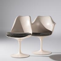 Eero Saarinen (Finnish-American, 1910–1961) — Four Tulip chairs for Knoll, 1985