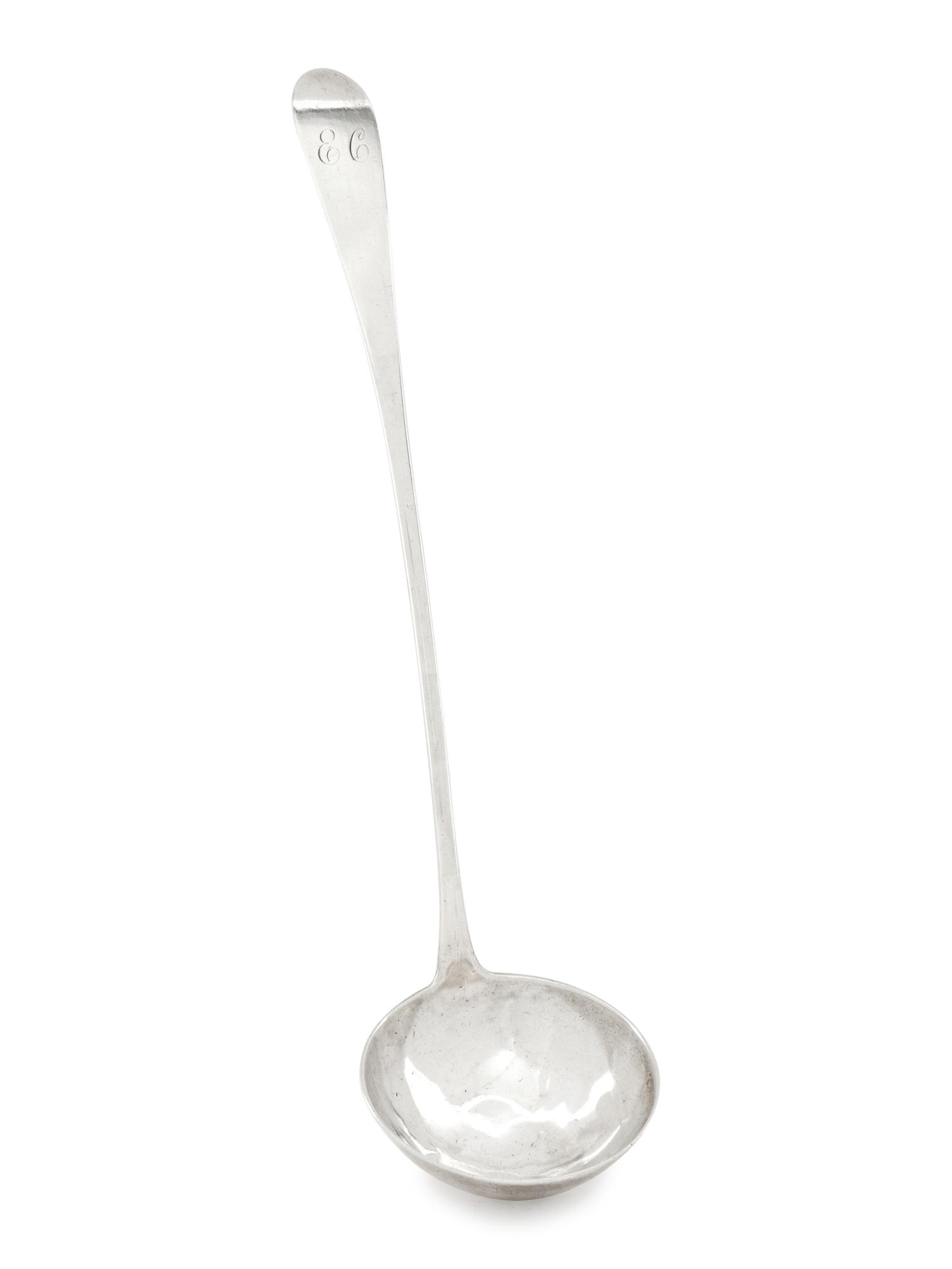A Scottish George IV Silver Punch Ladle