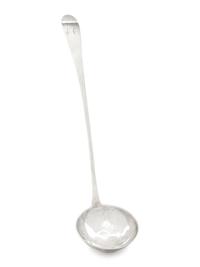 A Scottish George IV Silver Punch Ladle