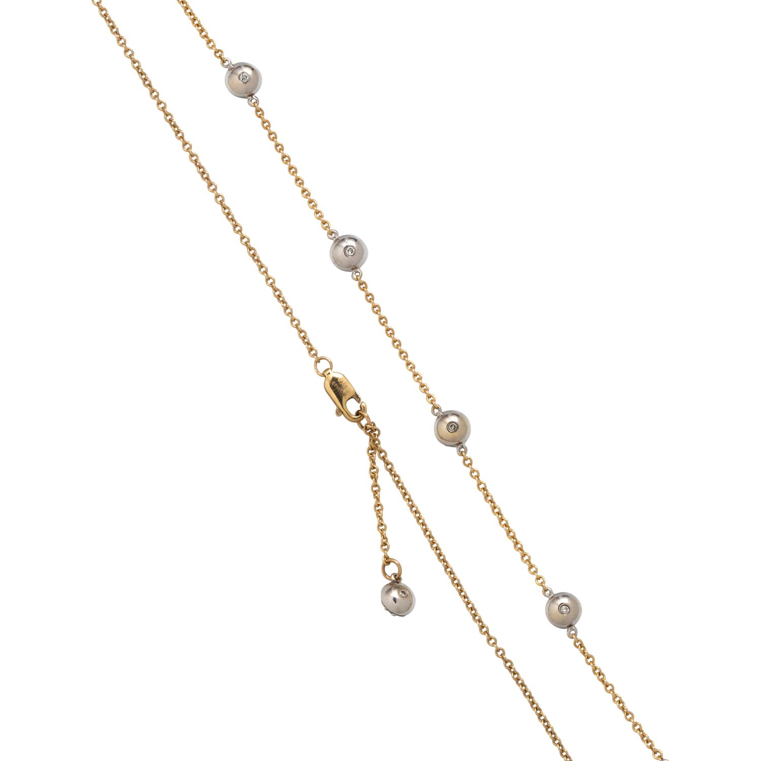 SONIA B., DIAMOND STATION NECKLACE