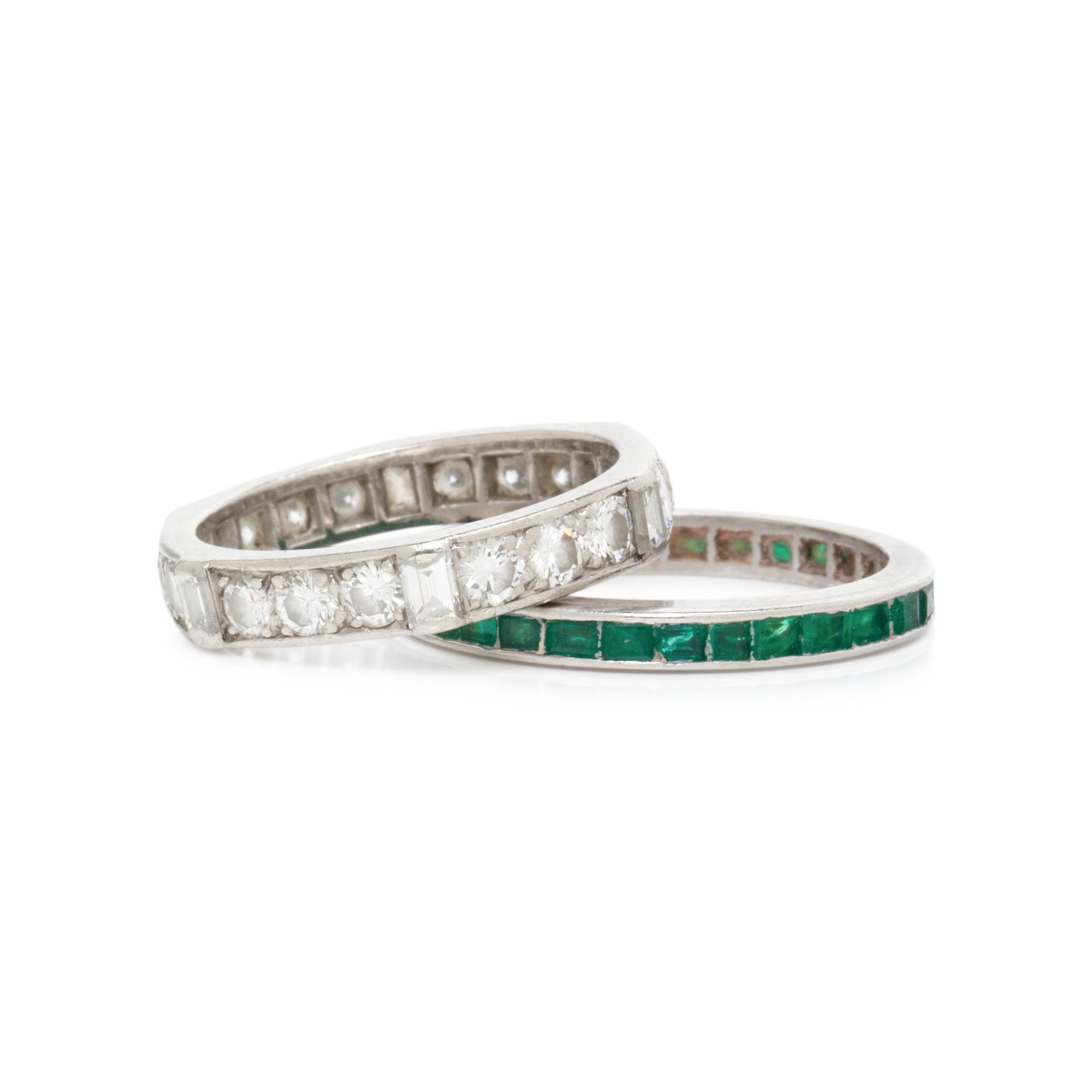 COLLECTION OF ETERNITY BANDS