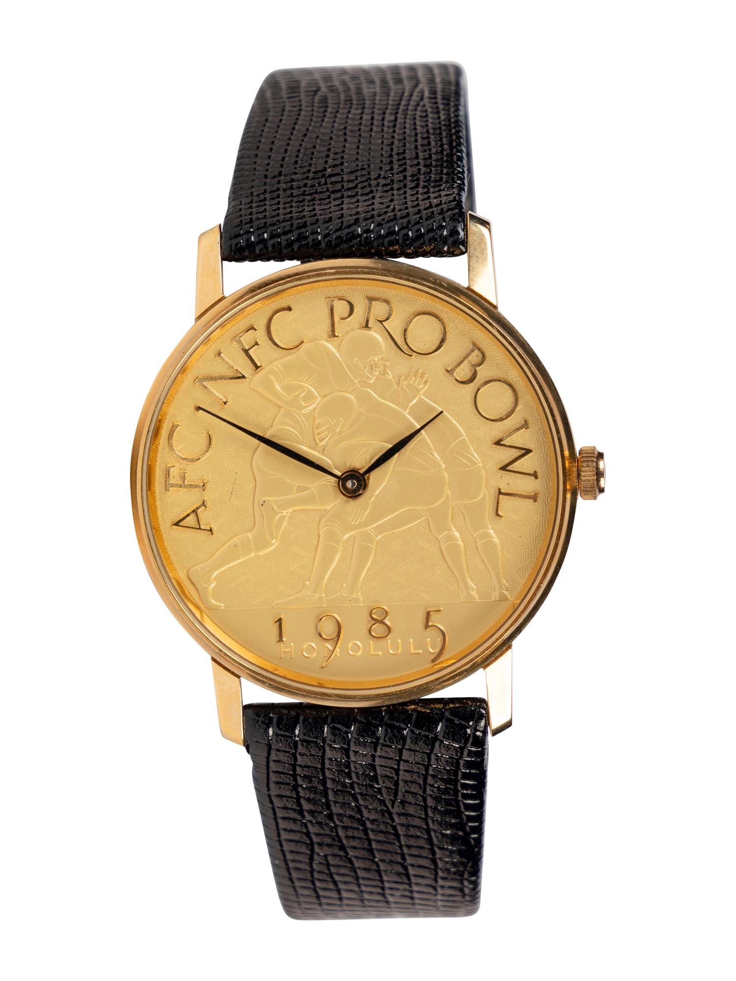 A 1985 NFL Pro Bowl Watch Awarded to Mike Ditka