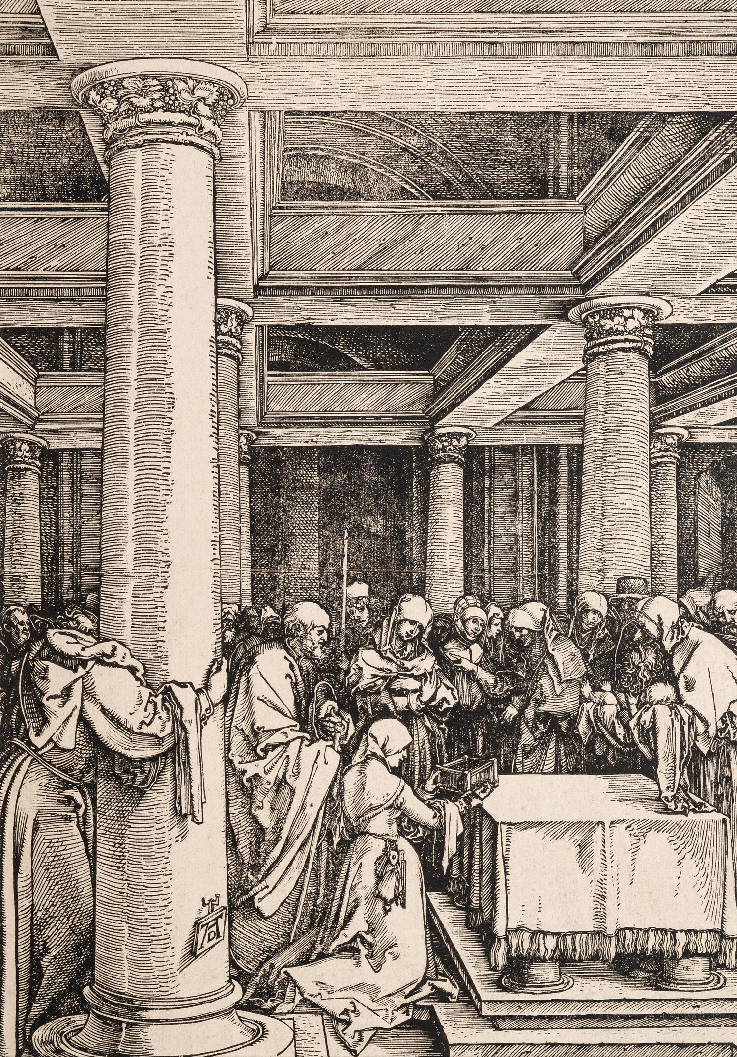 A group of five prints from The Life of the Virgin