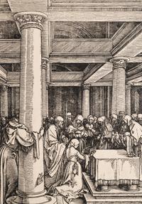 A group of five prints from The Life of the Virgin