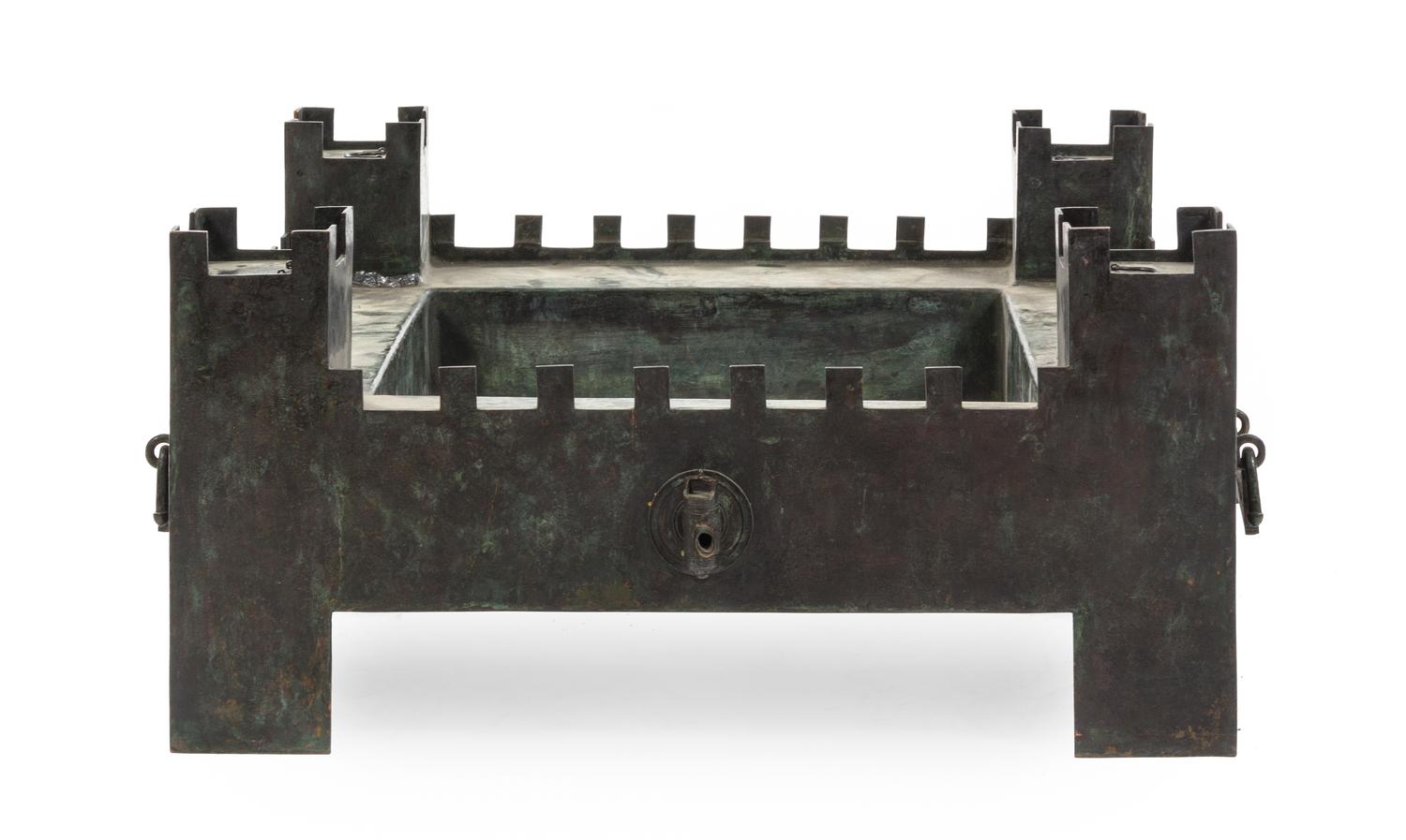 An Italian Bronze Brazier Height 12 3/4 x width 26 1/4 x depth 26 1/4 inches. — CHIURAZZI FOUNDRIES, FIRST QUARTER 20TH CENTURY