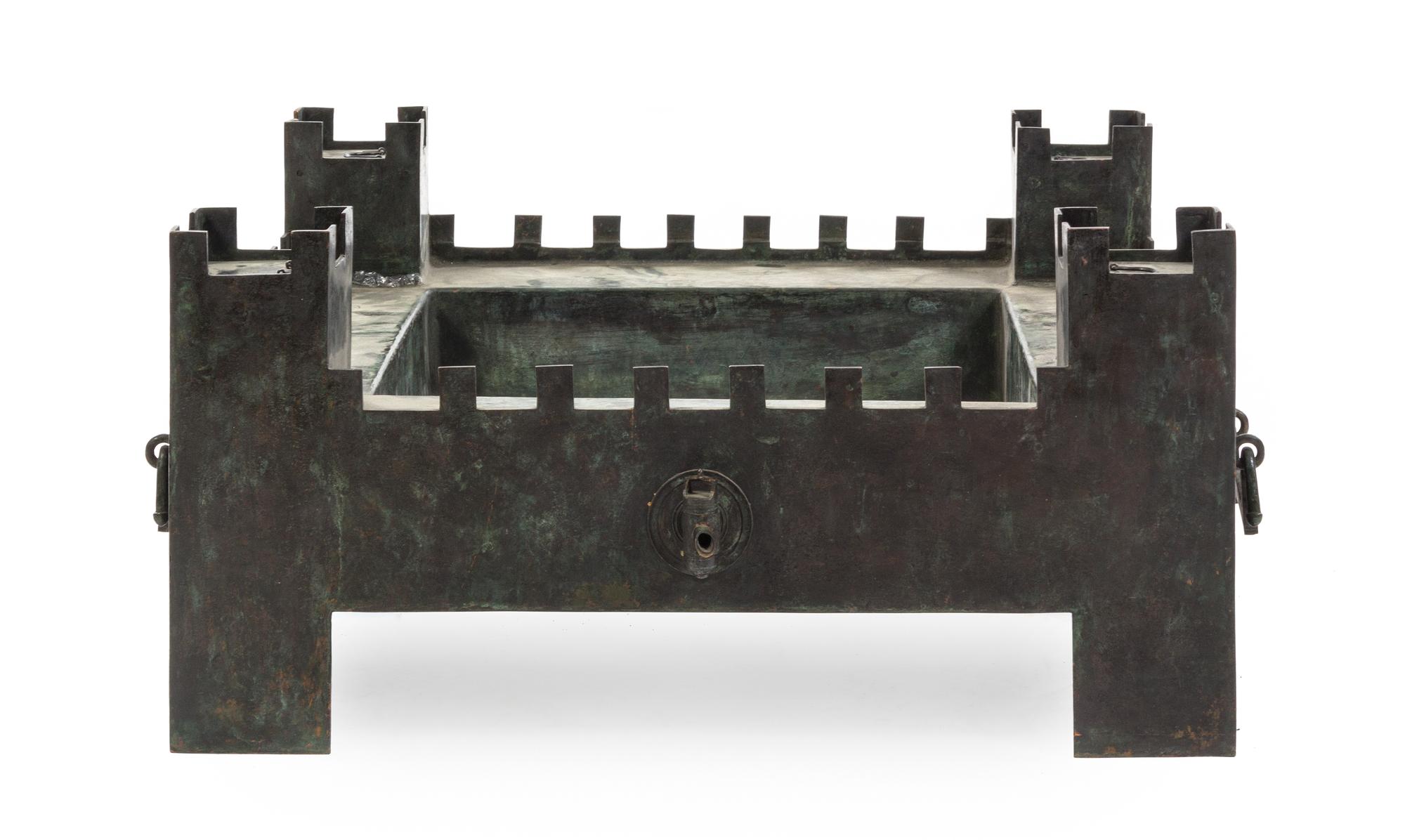 An Italian Bronze Brazier Height 12 3/4 x width 26 1/4 x depth 26 1/4 inches. — CHIURAZZI FOUNDRIES, FIRST QUARTER 20TH CENTURY