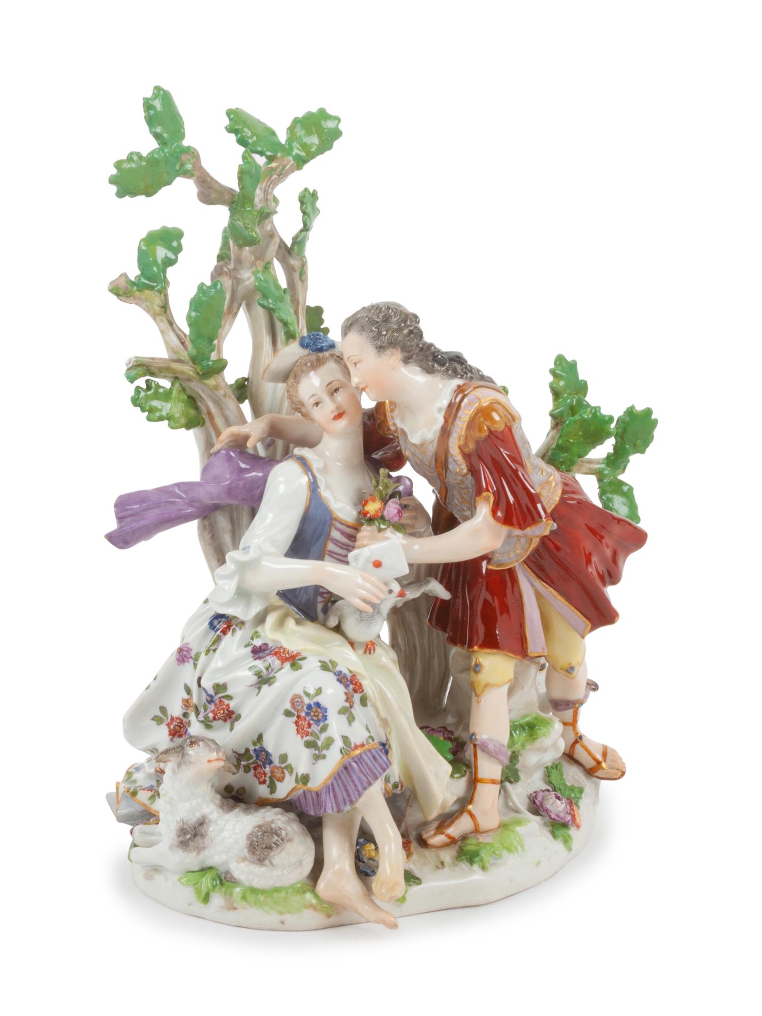 A Meissen Porcelain Figural Group — 20TH CENTURY