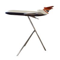 A Model of a British Airways Airplane on Stand 55" W x 49" D x 51.5" H — England, Circa 1960