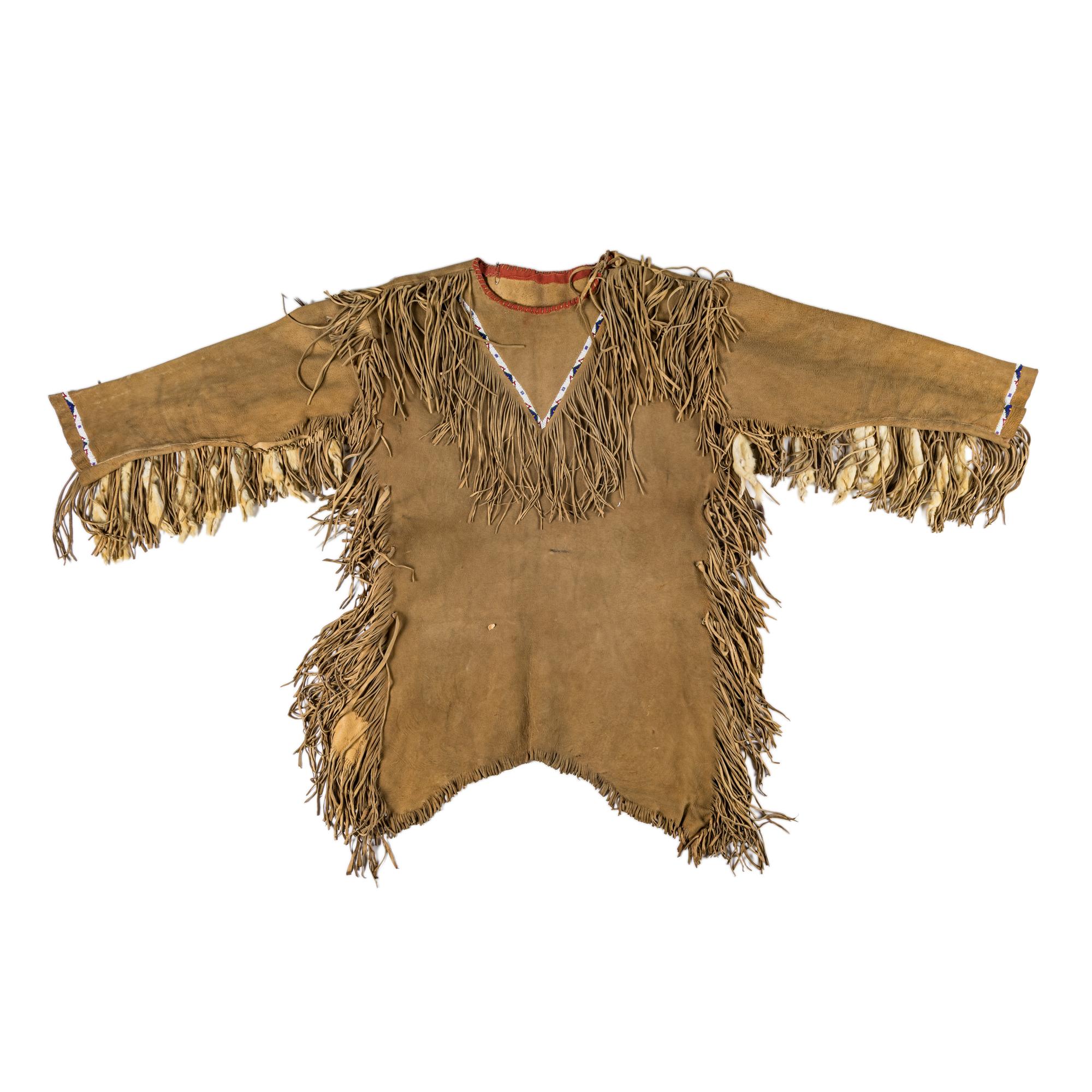 Plains-Style Hide Dance Shirt and Leggings