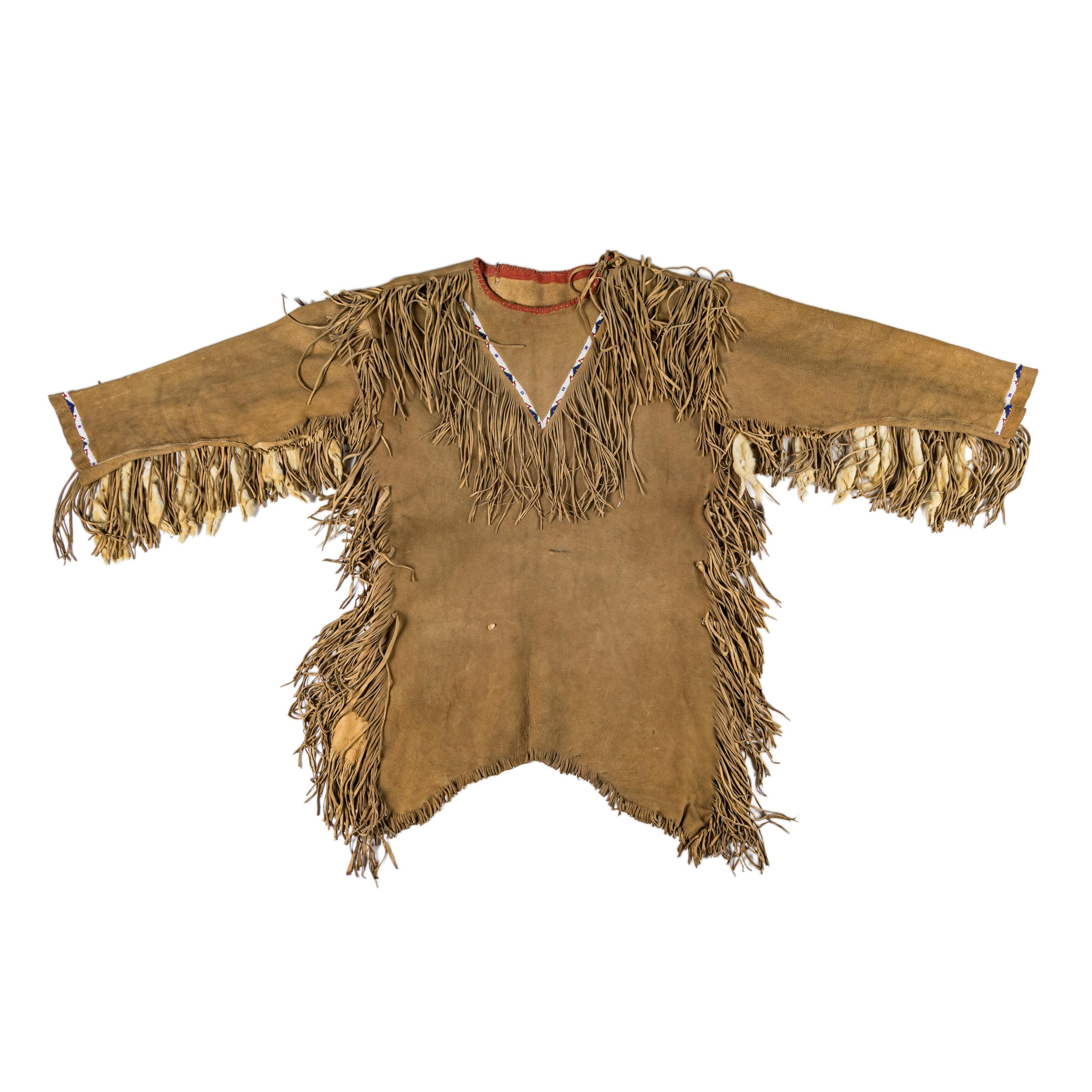Plains-Style Hide Dance Shirt and Leggings