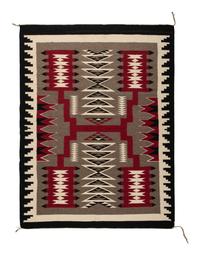 Navajo Storm Pattern Weaving / Rug