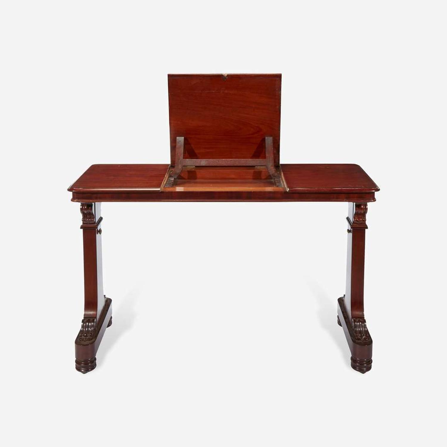 A George IV Rosewood Writing Table* Second quarter 19th century
