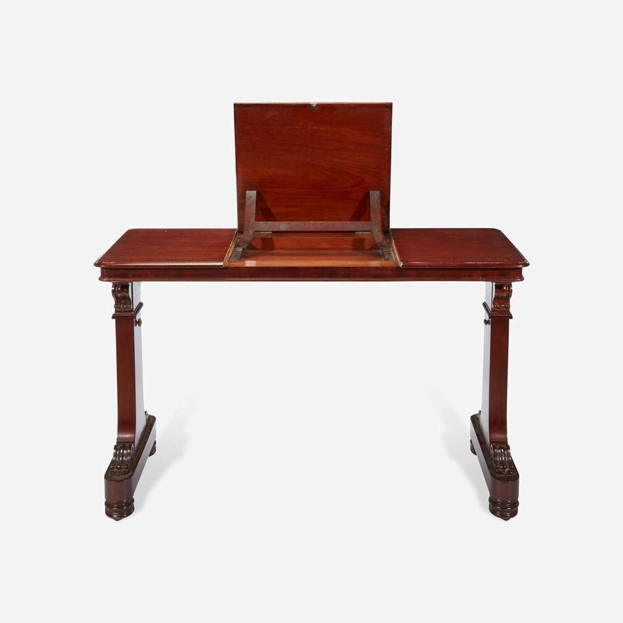 A George IV Rosewood Writing Table* Second quarter 19th century