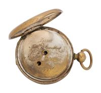 [CIVIL WAR]. Pocket watch featuring portrait of Ulysses S. Grant. Manufactured by M.J. Tobias, Liverpool, England.