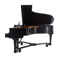 A Steinway and Sons Ebonized Grand Piano