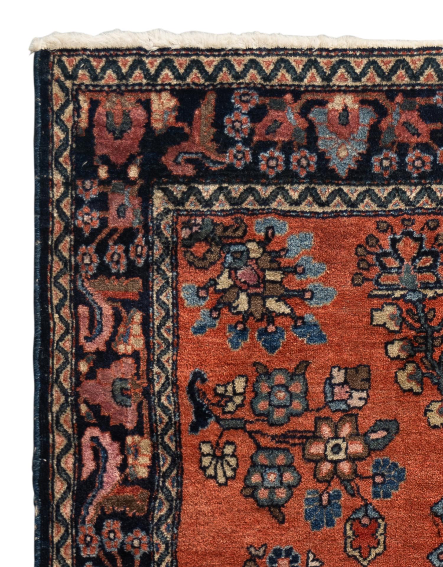 A Mohajaran Sarouk Wool Rug