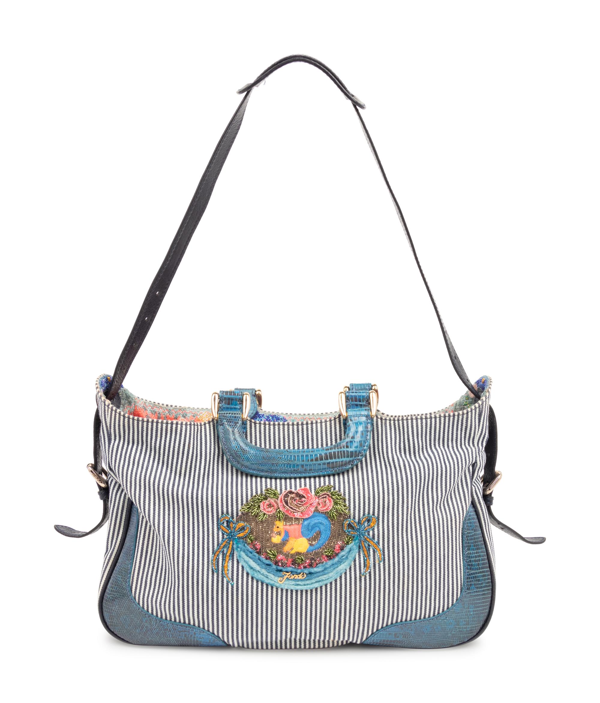 Four Designer Bags: 2000-10s: Two Alexander McQueen, One Lanvin, & One Fendi