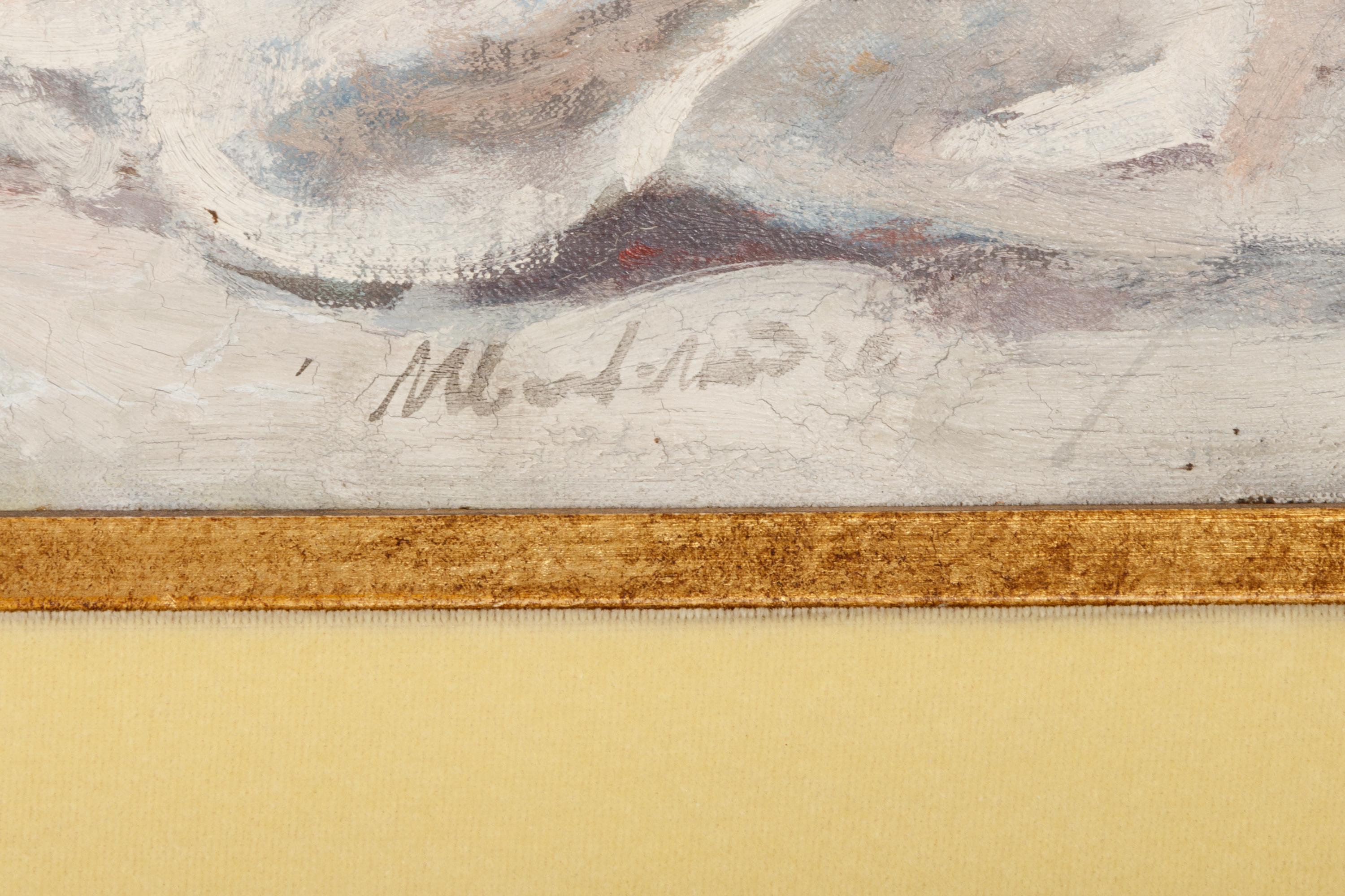 La table de déjeuner devant la treille , c. 1930-1940