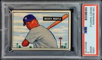 A 1951 Bowman Mickey Mantle Rookie Baseball Card (PSA 2 GOOD)