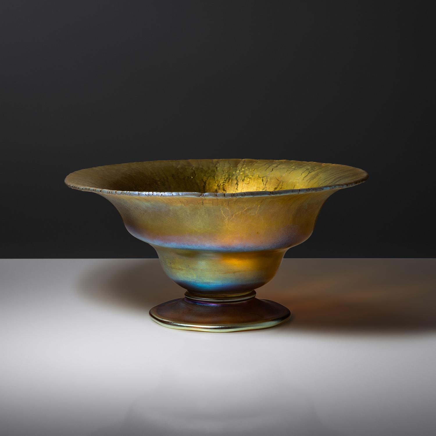 An Important Favrile bowl for Tiffany Studios