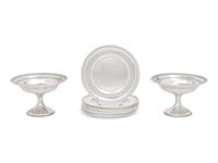 A Group of American Silver Table Articles