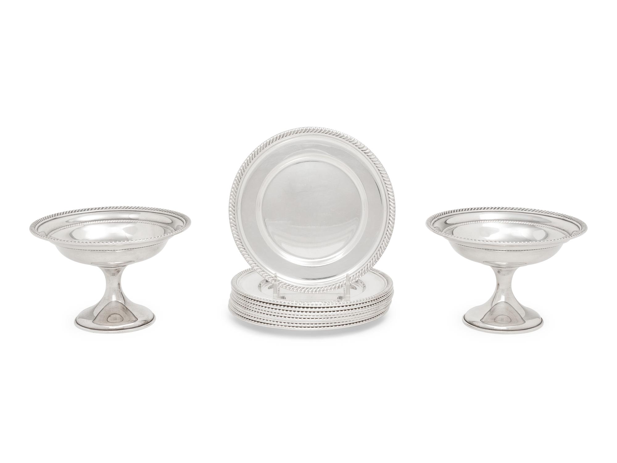 A Group of American Silver Table Articles