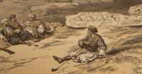 Six Tinted Lithographs After David Roberts, RA (British, 1796-1864)