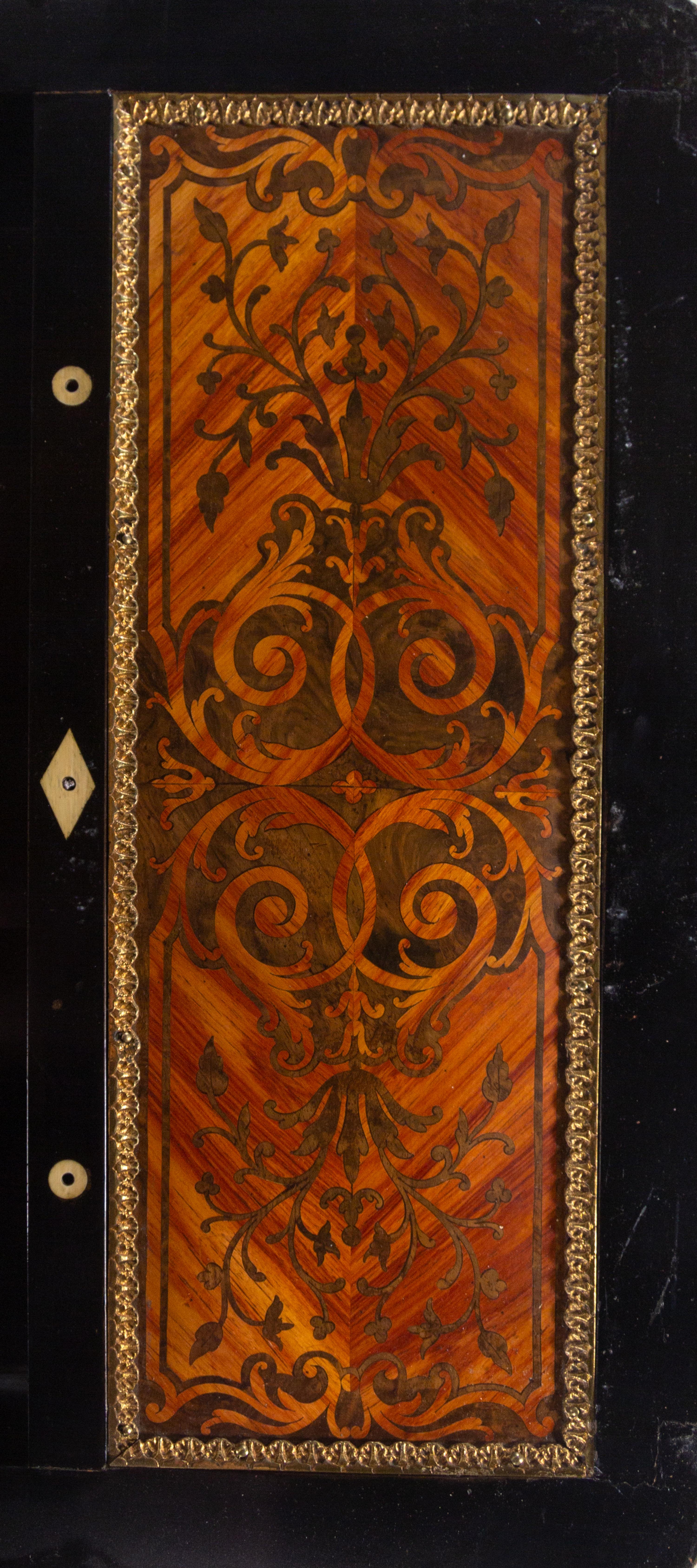 A Louis XV Style Gilt Bronze Mounted Marquetry Tric-Trac Table