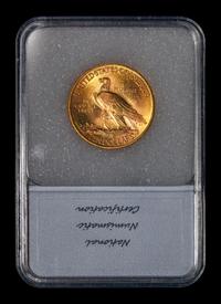 A 1913 Indian Head $10 Gold Coin