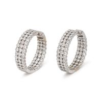 DIAMOND HOOP EARRINGS
