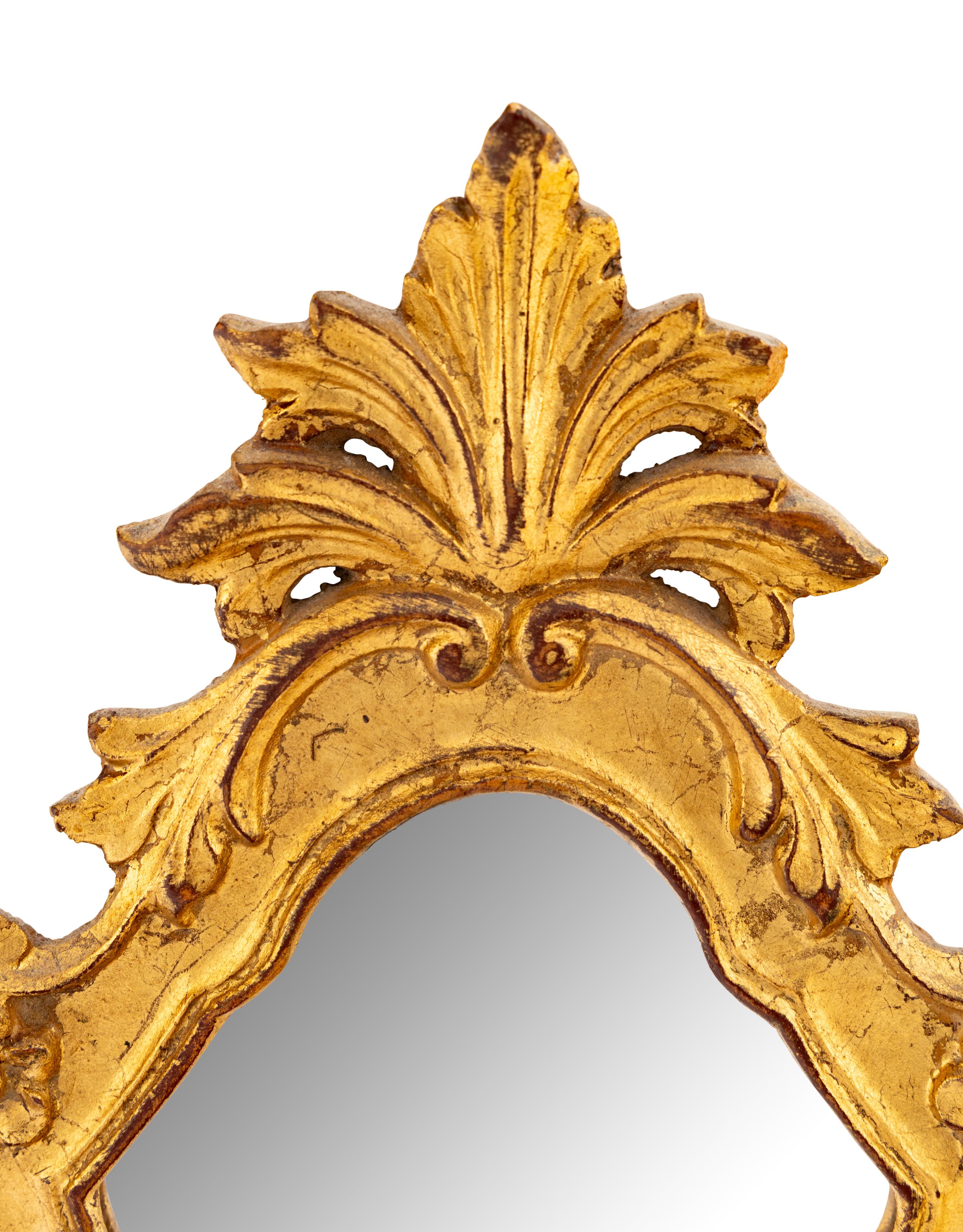 A Venetian Style Giltwood Mirror