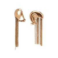 YELLOW GOLD EARCLIPS