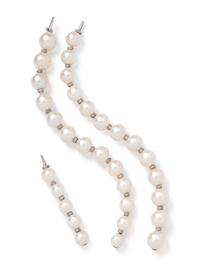 CONVERTIBLE CULTURED SOUTH SEA PEARL AND DIAMOND NECKLACE