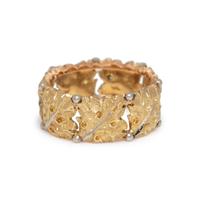 BUCCELLATI, BICOLOR GOLD BAND