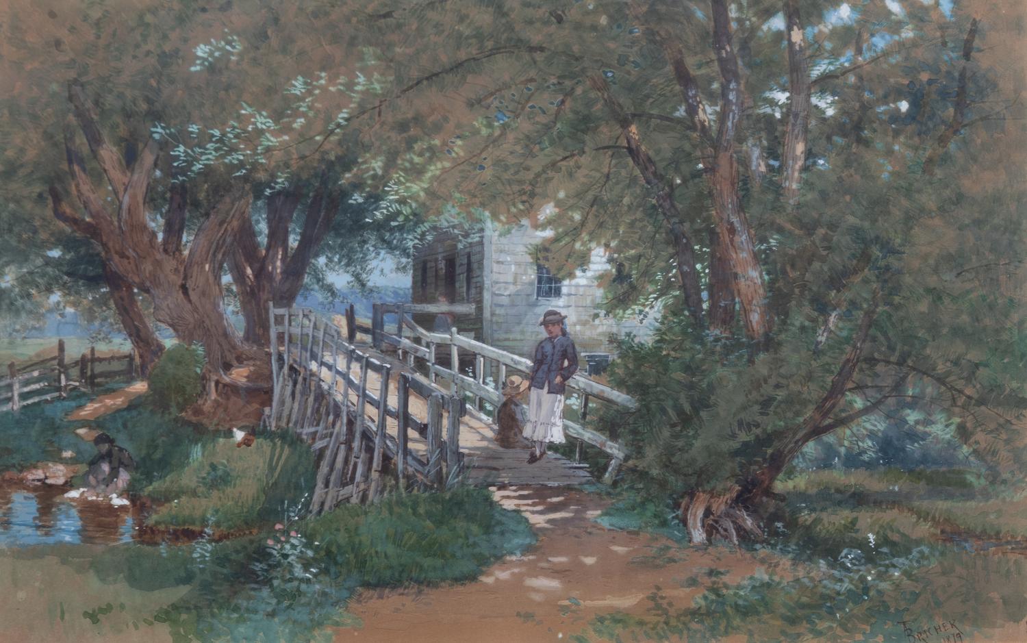 Alfred Thompson Bricher, (American, 1837-1908)