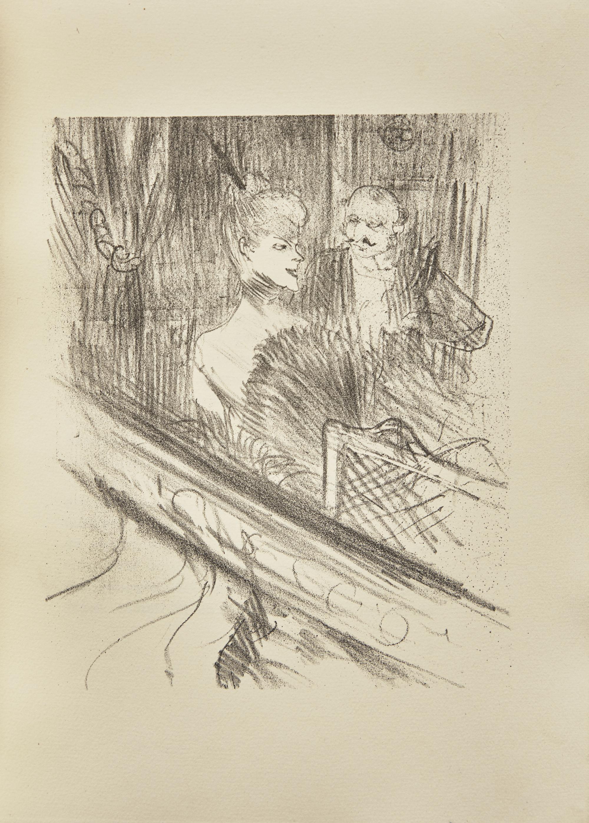 [Fine Bindings] [Crette, Georges] [Toulouse-Lautrec, Henri de] Clemenceau, Georges. Au Pied du Sinai